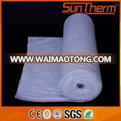 Ceramic fiber cloth with wire